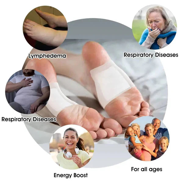 Bee Venom Lymphatic Drainage & Slimming Foot Patches 🌿👣 (BUY 10 GET 2 FREE )